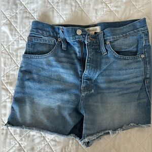 Madewell High Waisted Shorts